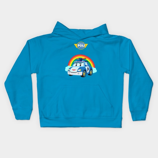 ROBOCAR POLI Kids Hoodie by GOPLAY